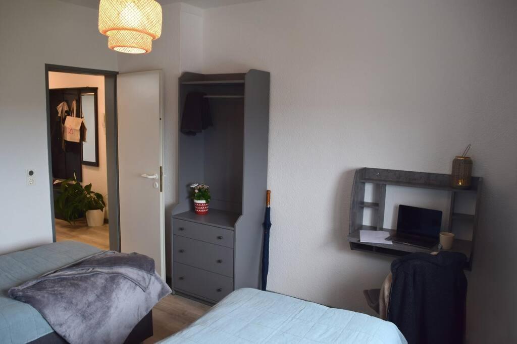 Md-5 Stadtfeld Beimsstrasse 81 - Appartement Domblick - Parkplatz - Balkon - 2Einzelbetten - Schlafsofa Magdeburgo Exterior foto